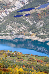 Obraz premium lac de Serre-Poncon