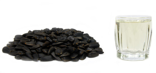 sunflower seed isolated