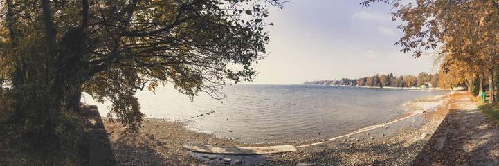 Herbstliches Bodensee Panorama