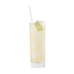 cocktail on the white background