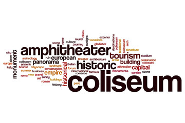 Coliseum word cloud