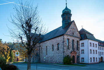 Friedenweiler Schloss im Schwarzwald