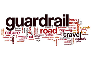 Guardrail word cloud