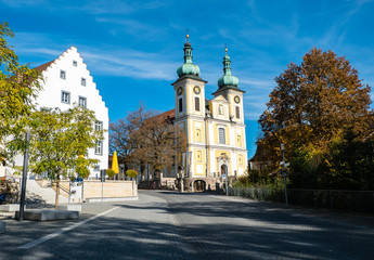 Fototapeta na wymiar Heilige Dreifaltigkeit Kirche in Donaueschingen