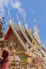 Fototapeta premium Beautiful temple thailand