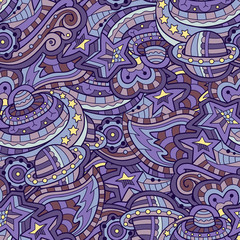 Seamless space abstract texture