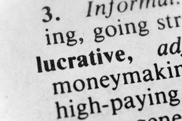 Obraz premium Lucrative