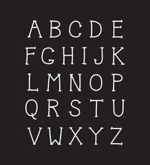 Obraz premium Alphabet poster