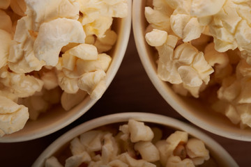 popcorn in paper cup