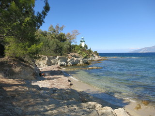 Korsika Golf von Saint-Florent Leuchtturm 9