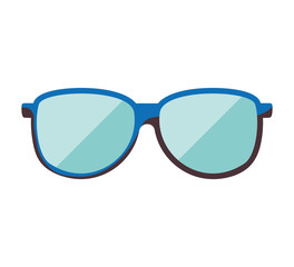 style glasses isolated icon vector illustration design