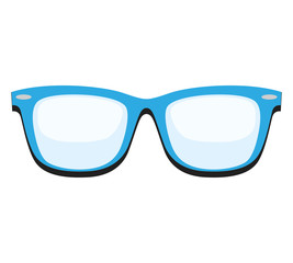 style glasses isolated icon vector illustration design