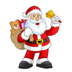Santa claus character vector illustration design 