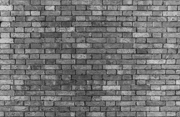 Background with brick and concrete, in black and white
