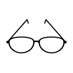 Fototapeta premium style glasses isolated icon vector illustration design