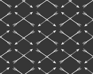 Fototapeta premium Arrows seamless pattern.