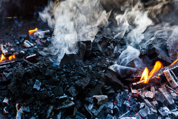  charcoal prepare for food grill
