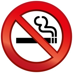 Icon pictogram prohibited sign smoke. Ideal for catalogs, informational and institutional material