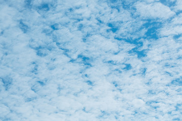 blue sky with white clouds