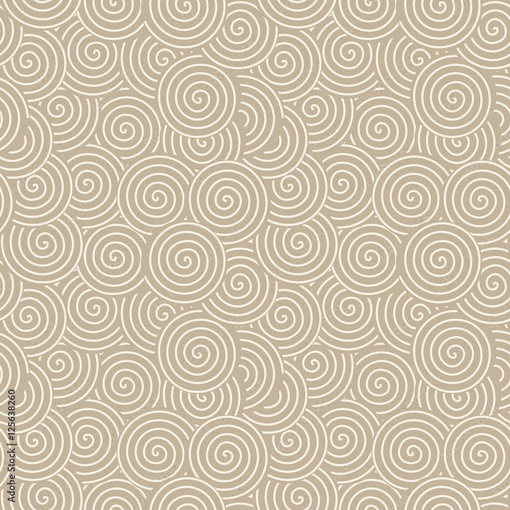 Poster spiral pattern.