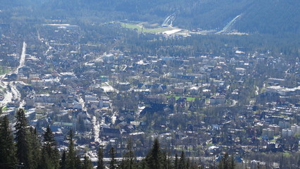 panorama Zakopane in Gubał&oacute;wka