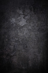 Obraz na płótnie Canvas Textured black grunge background