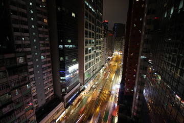 Fototapeta na wymiar Streets of Hong Kong