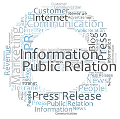 Public Relation word cloud