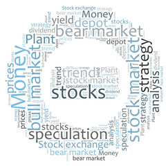 stocks word cloud