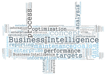 Business Intelligence word cloud