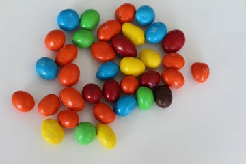 Crédence de cuisine en verre imprimé Bonbons dulces de colores