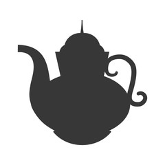 teapot beverage isolated icon vector illustration design