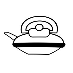 tea kettle beverage isolated icon vector illustration design