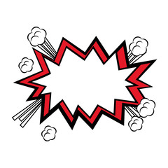 expression pop art icon vector illustration design