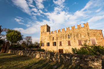 Fototapeta na wymiar Castello di Castellarano