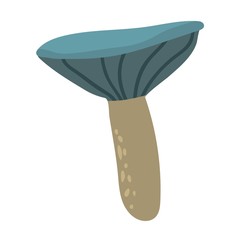 Mushroom vector illustration icon