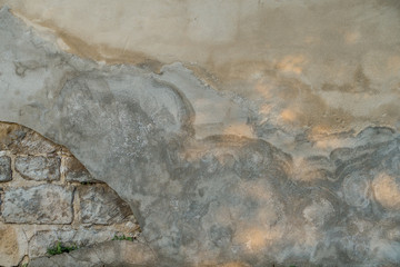 Schäden an Hauswand