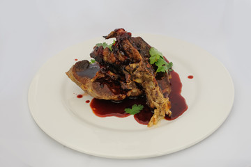 Fry Lamb meat