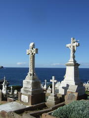 Waverley Cemetery in the Bondi to Coogee walk (Sydney)