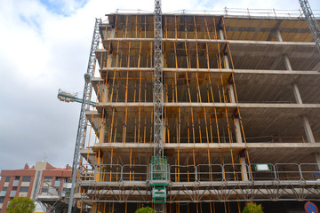 edificio de nueva construcción