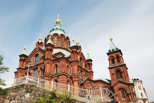 Orthodox cathedral in Helsinki