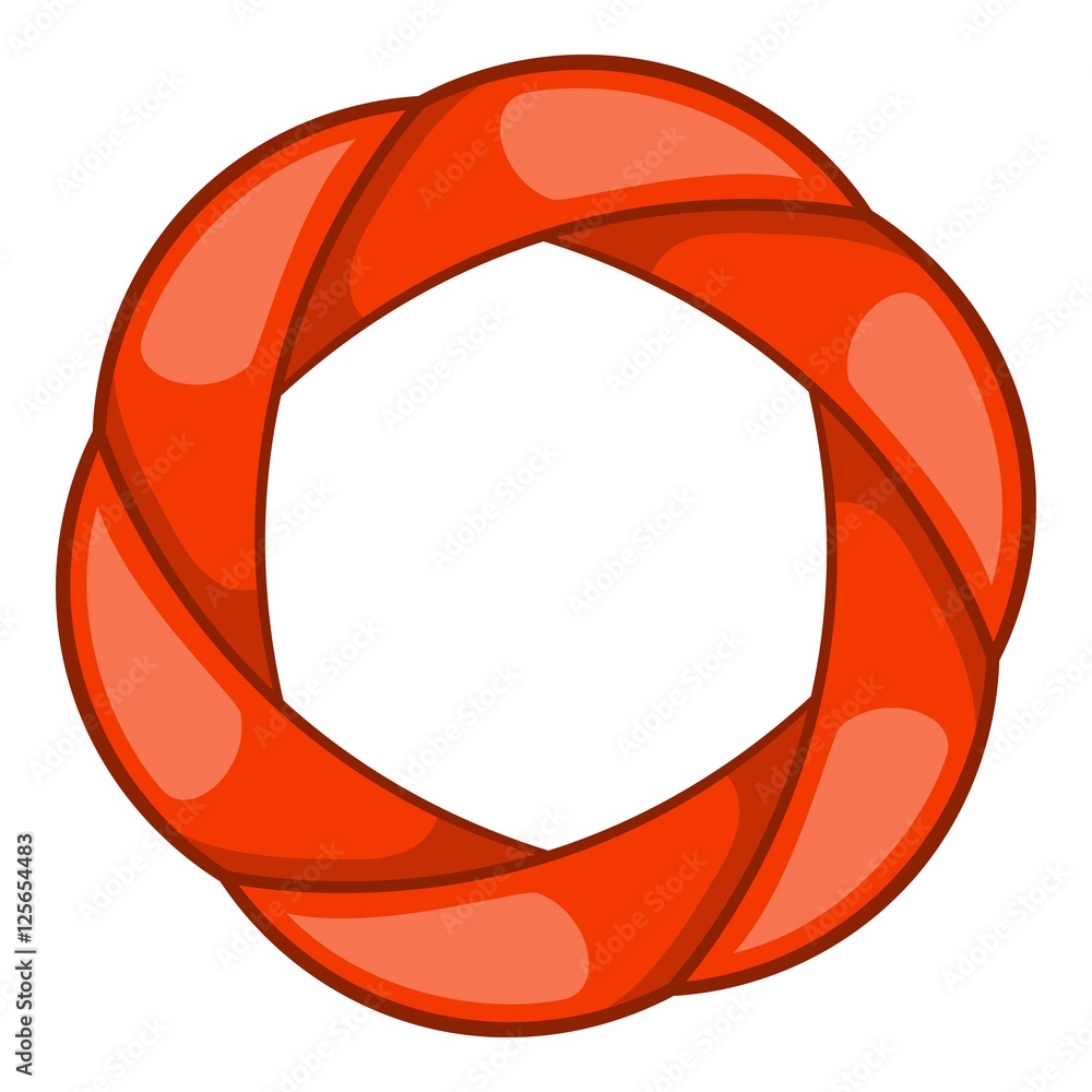Poster shutter icon. cartoon illustration of shutter vector icon for web design