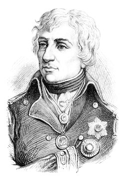 Nelson, Vintage Engraving.