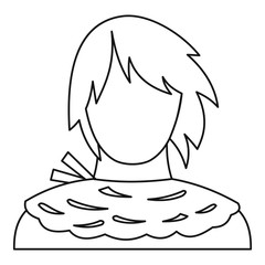 Male shorn icon. Outline illustration of male shorn vector icon for web