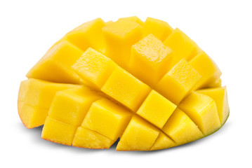 Mango isolated on white