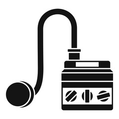 Obraz premium Detonator icon. Simple illustration of detonator vector icon for web