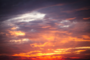 Beautiful cloudscape background