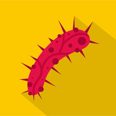 Virus icon. Flat illustration of virus vector icon for web