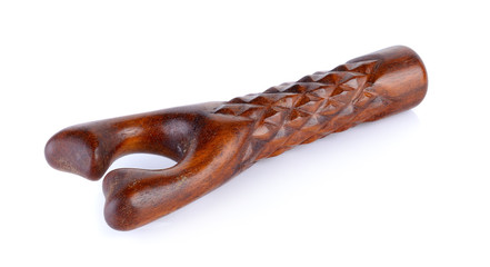 Massage tool on white background