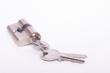 Zylinder, Schloss mit Schlüsseln